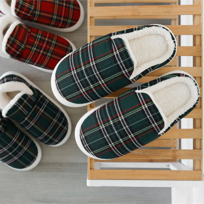 Chaussons Pluffi – Édition Plaid