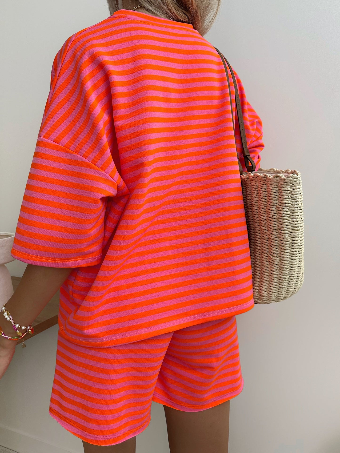 ELECTRA striped set - orange
