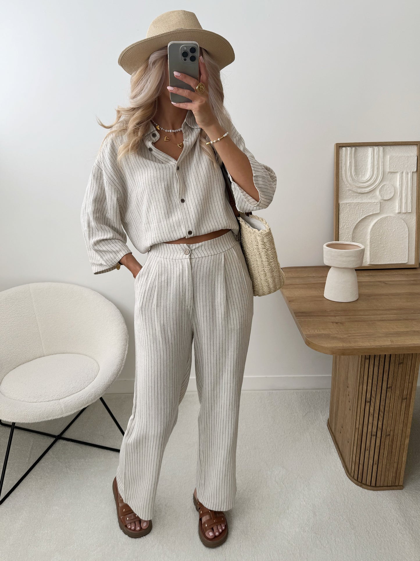 DANIELÉ striped pants