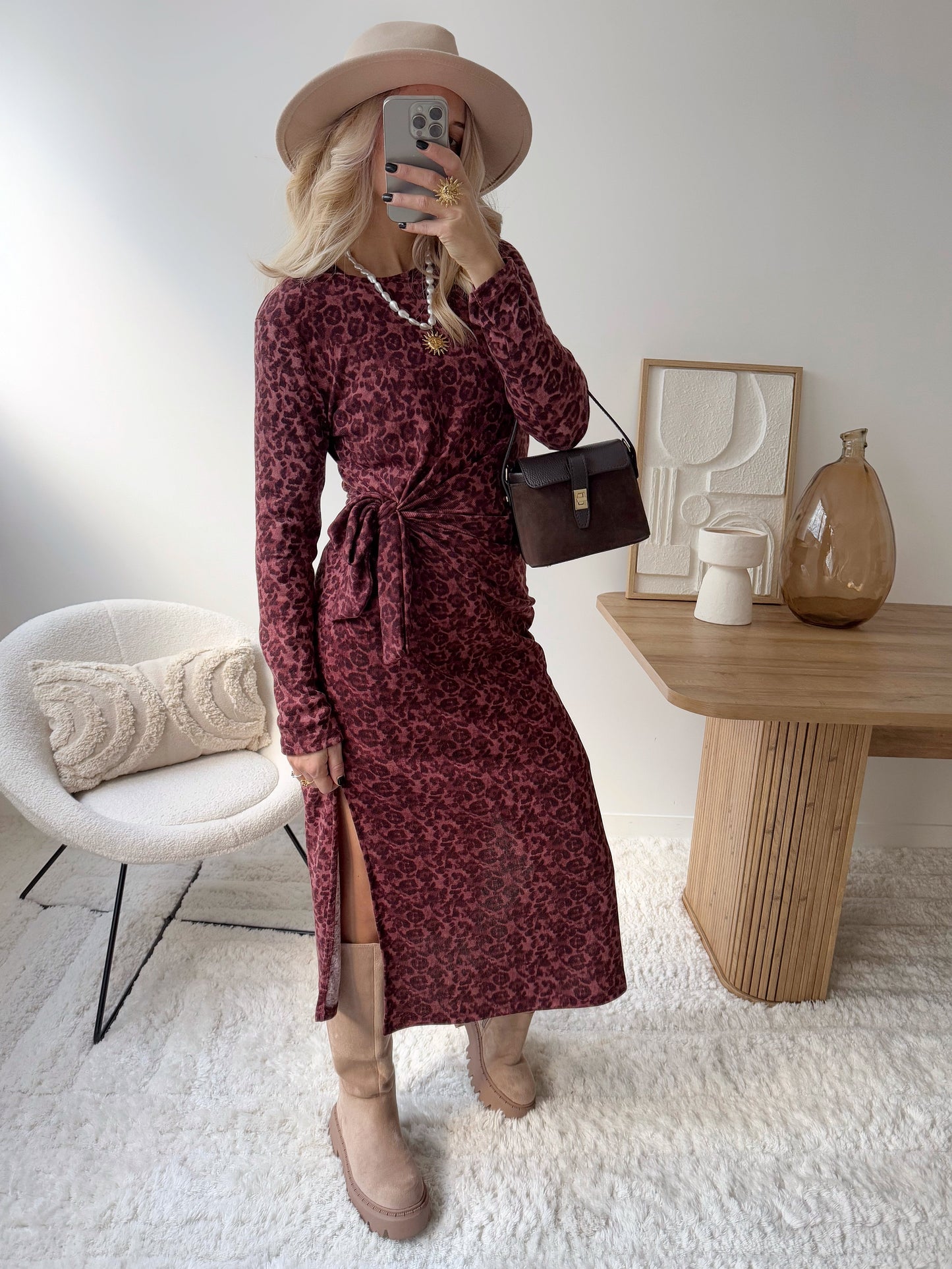 ILHAVI long-sleeved dress